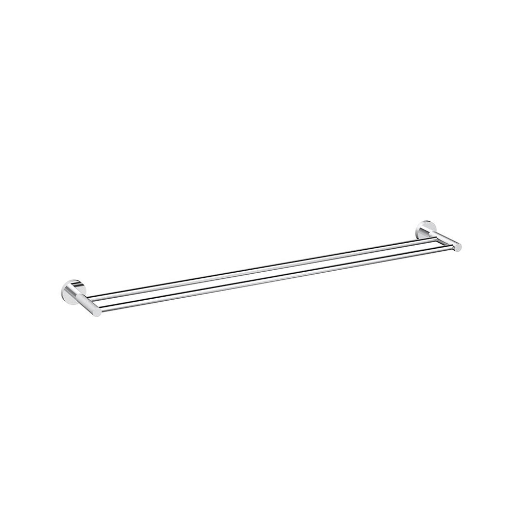Otus Slimline Double Towel Rail 900mm