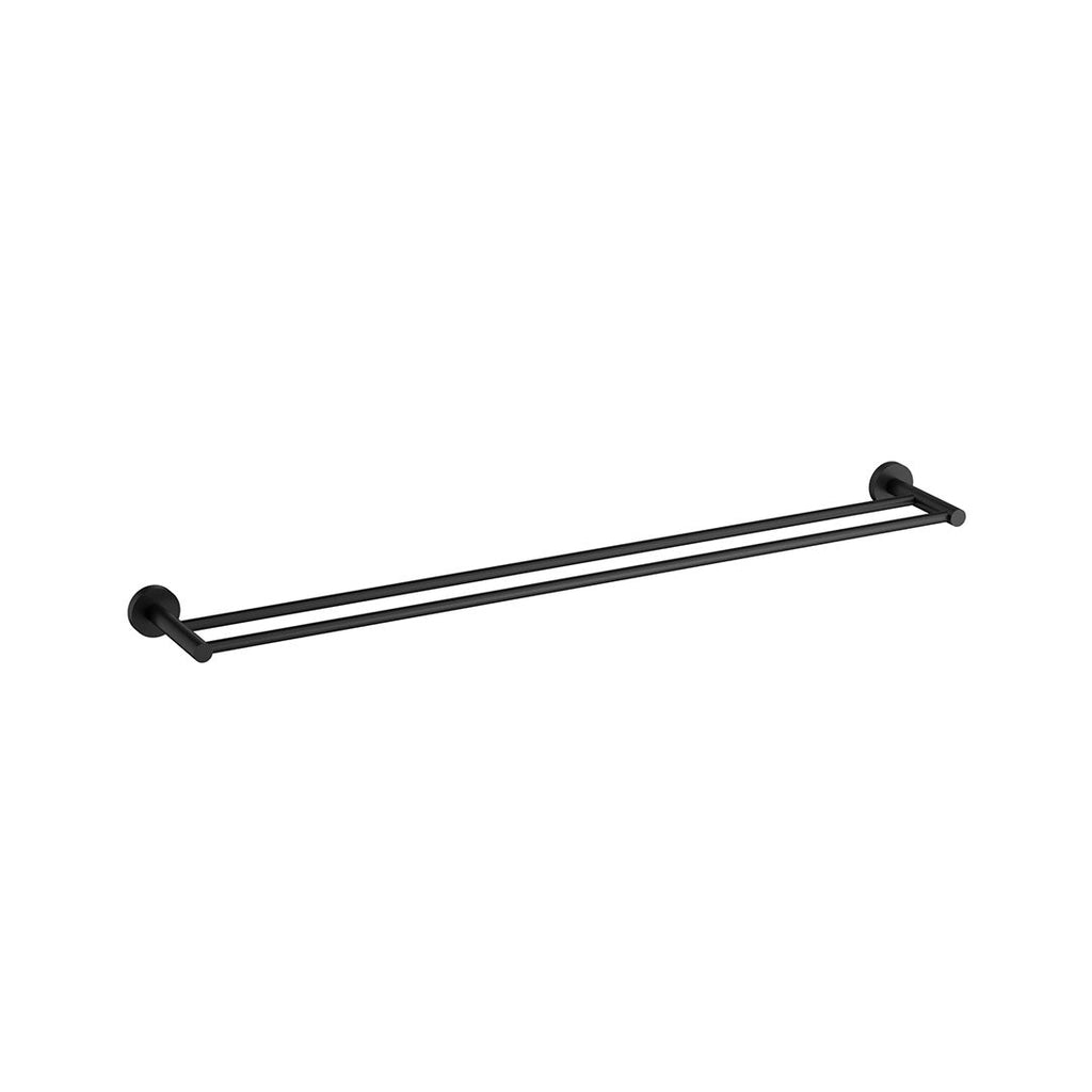 Otus Slimline Double Towel Rail 900mm