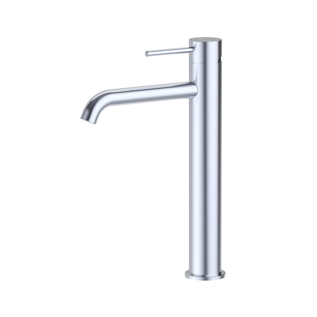 Otus Slimline High Basin Mixer Curved Spout