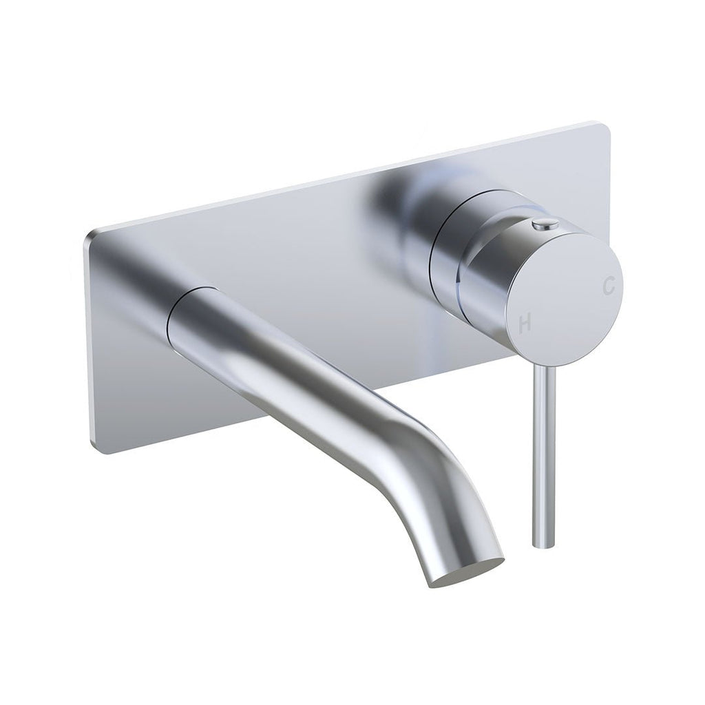 Otus Slimline Wall Basin Mixer Trim Kits With Back Plate