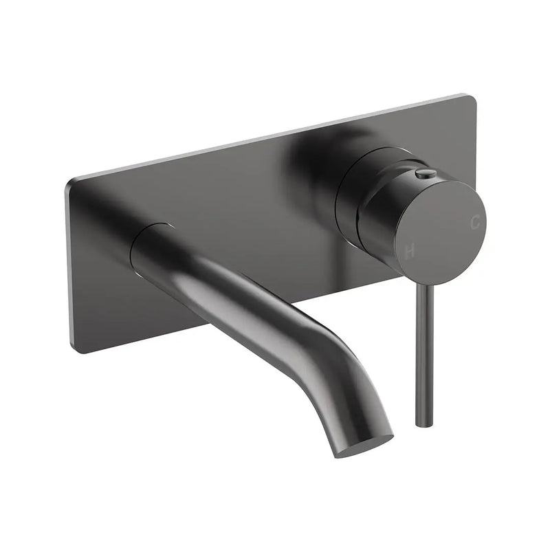 Otus Slimline Wall Basin Mixer Trim Kits With Back Plate - FIL Kitchen Bathroom