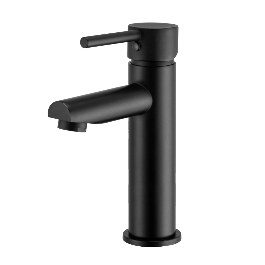 LUCID PIN Series Round Basin Mixer(Tall Vesion) Chrome/Matte Black