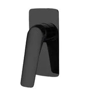 AU Square Chrome/Black Shower/Bath Wall Mixer FIL Kitchen Bathroom