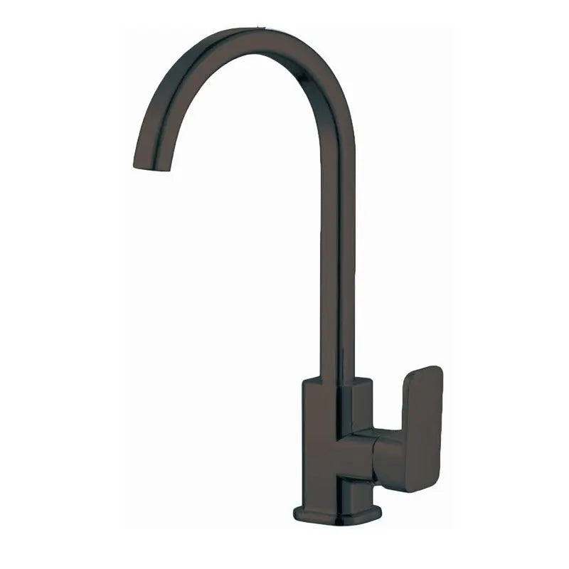 IVANO Series Chrome/Black Kitchen Mixer FIL Kitchen Bathroom