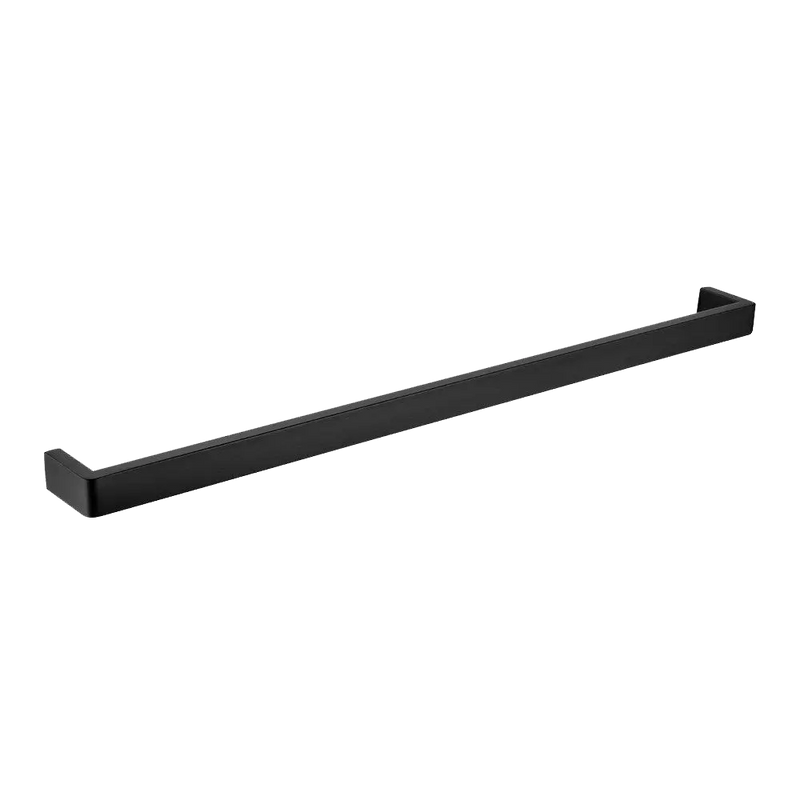 IVANO Series Square  Single Towel Rail 800mm Chrome and Colours FIL Kitchen Bathroom