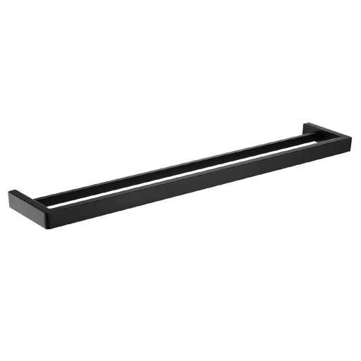 IVANO Series Square Chrome Double Towel Rail 800mm FIL Kitchen Bathroom