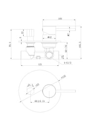 Otus Slimline Wall Diverter Mixer Trim Kits ACL