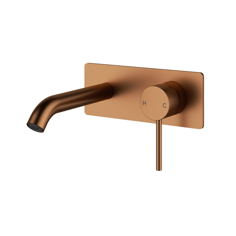 Otus Slimline Wall Basin Mixer Trim Kits With Back Plate ACL