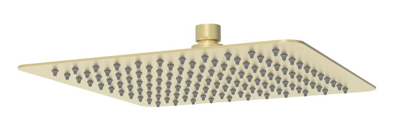 NOVA SQUARE STAINLESS STEEL SHOWER HEAD 250MM FIL Kitchen Bathroom