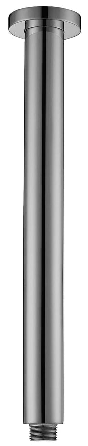 Round Ceiling Shower Arm 300mm Chrome/Brushed Copper - FIL Kitchen Bathroom