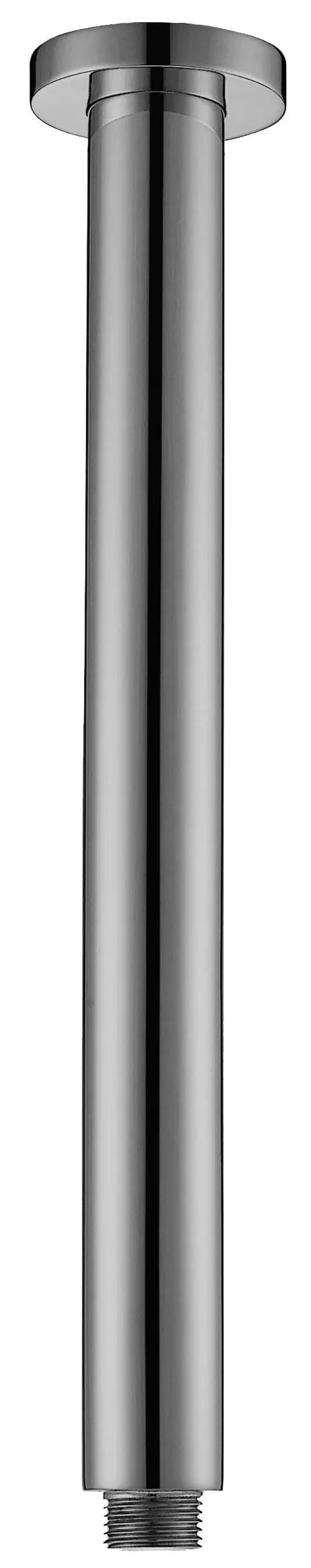 Round Ceiling Shower Arm 300mm Chrome/Brushed Copper - FIL Kitchen Bathroom