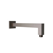 SQUARE HORIZONTAL SHOWER ARM 400MM CHROME & COLOURED FIL Kitchen Bathroom