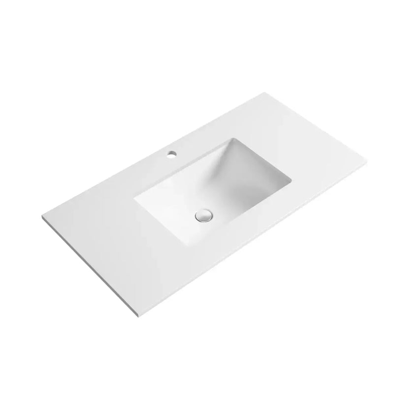 Verona Mark II Wall Hung Matte White 1500mm/1800mm - FIL Kitchen Bathroom
