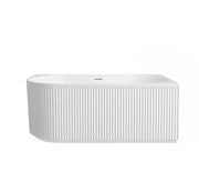 Attica Havana Corner 1500 Fluted Bath with Overflow otti