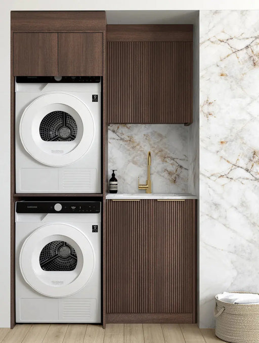 Havana Sable Walnut Laundry Kit 1305x600x2100 (Set-C) - FIL Kitchen Bathroom