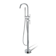 Pentro Round Chrome Freestanding Bath Mixer With Hand held Shower FIL Kitchen Bathroom