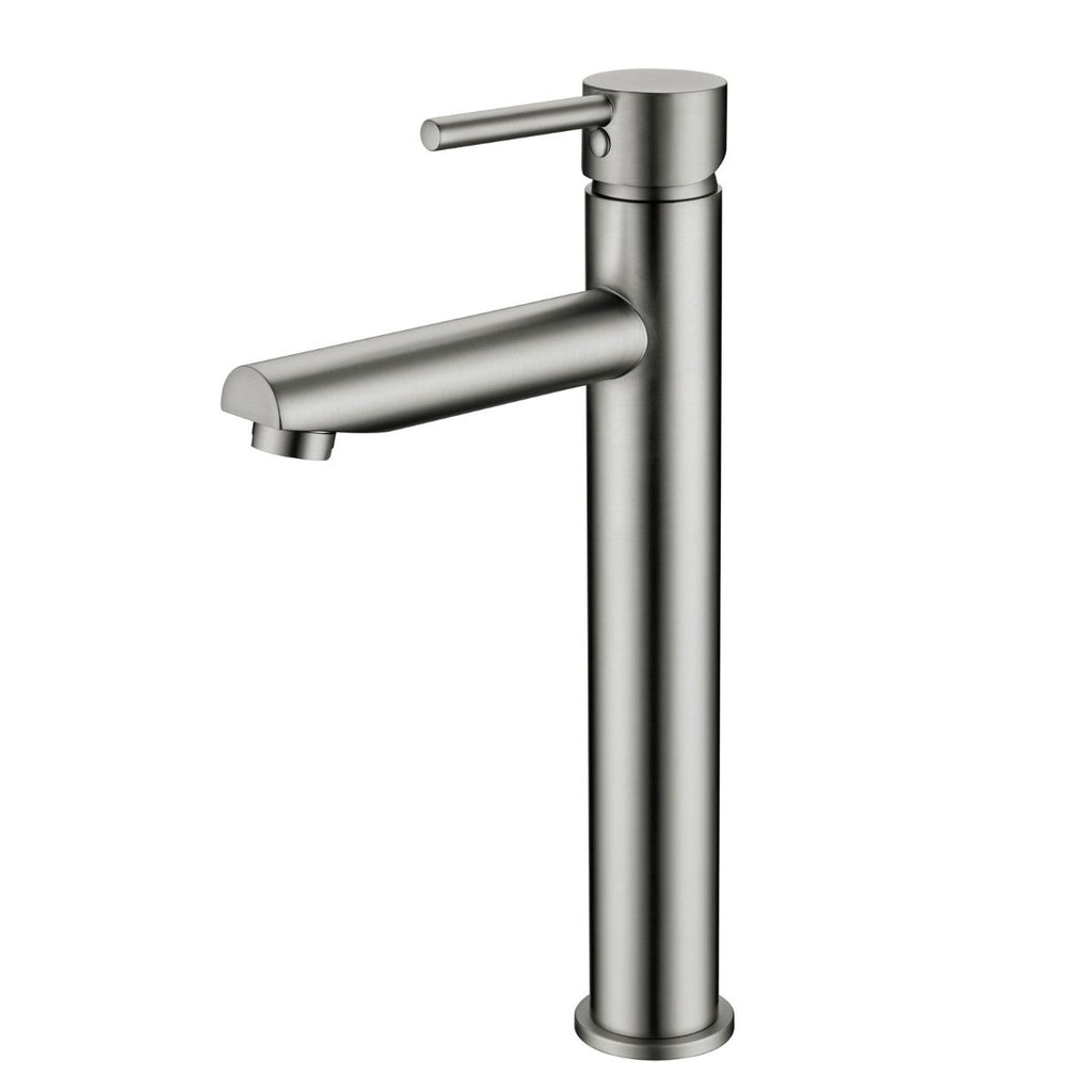 Pentro Round Tall Basin Mixer Tap Chrome and Colours