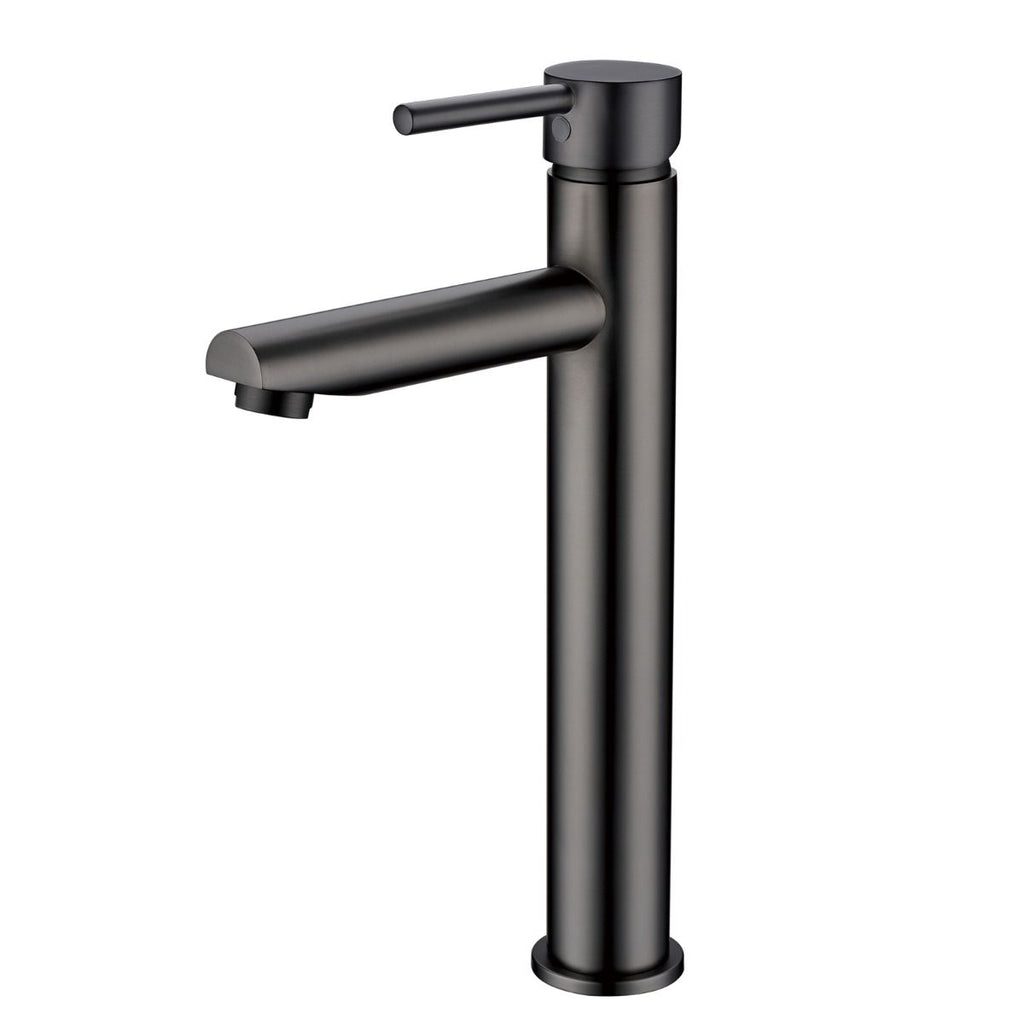 Pentro Round Tall Basin Mixer Tap Chrome and Colours