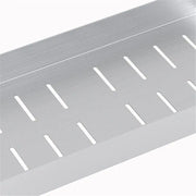 Square stainless steel colander for kitchen sink 443*183*40mm FIL Kitchen Bathroom