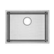 586x450x230mm 1.2mm Handmade Top/Undermount Single Bowl Kitchen Sink Stainless Steel FIL Kitchen Bathroom