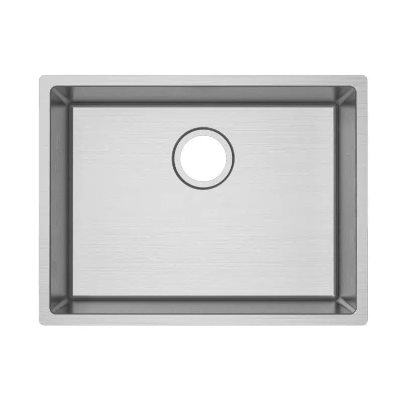 586x450x230mm 1.2mm Handmade Top/Undermount Single Bowl Kitchen Sink Stainless Steel FIL Kitchen Bathroom