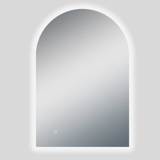 600*900mm Arch 3 Color Lighting Backlit LED Mirror with Touch Sensor Switch FIL Kitchen Bathroom