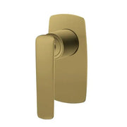 Bellino Brushed Brass Wall Mixer - FIL Kitchen Bathroom