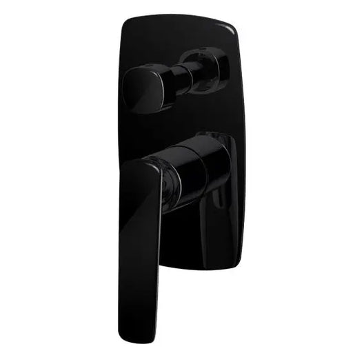 Bellino High Gloss Black Wall Mixer Diverter - FIL Kitchen Bathroom