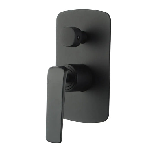 Esperia Matte Black Wall Mixer with Diverter - FIL Kitchen Bathroom