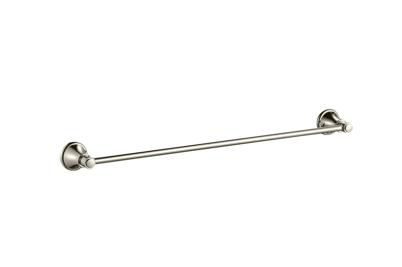 Clasico Single Towel Rail 600mm Chrome and Colours FIL Kitchen Bathroom