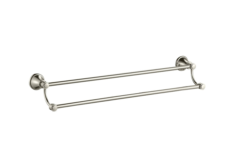 Clasico Double Towel Rail 600mm Chrome and Colours FIL Kitchen Bathroom