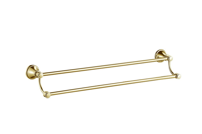 Clasico Double Towel Rail 600mm Chrome and Colours FIL Kitchen Bathroom