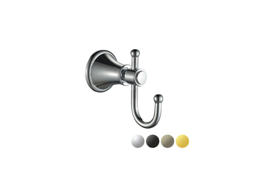 Clasico Robe Hook Chrome and Colours FIL Kitchen Bathroom