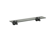 Clasico Glass Shelf Chrome and Colours FIL Kitchen Bathroom