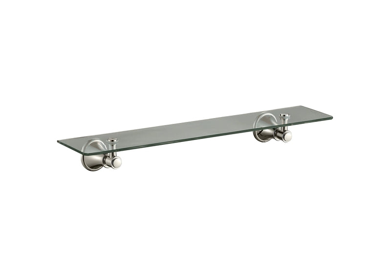 Clasico Glass Shelf Chrome and Colours FIL Kitchen Bathroom