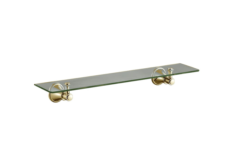 Clasico Glass Shelf Chrome and Colours FIL Kitchen Bathroom
