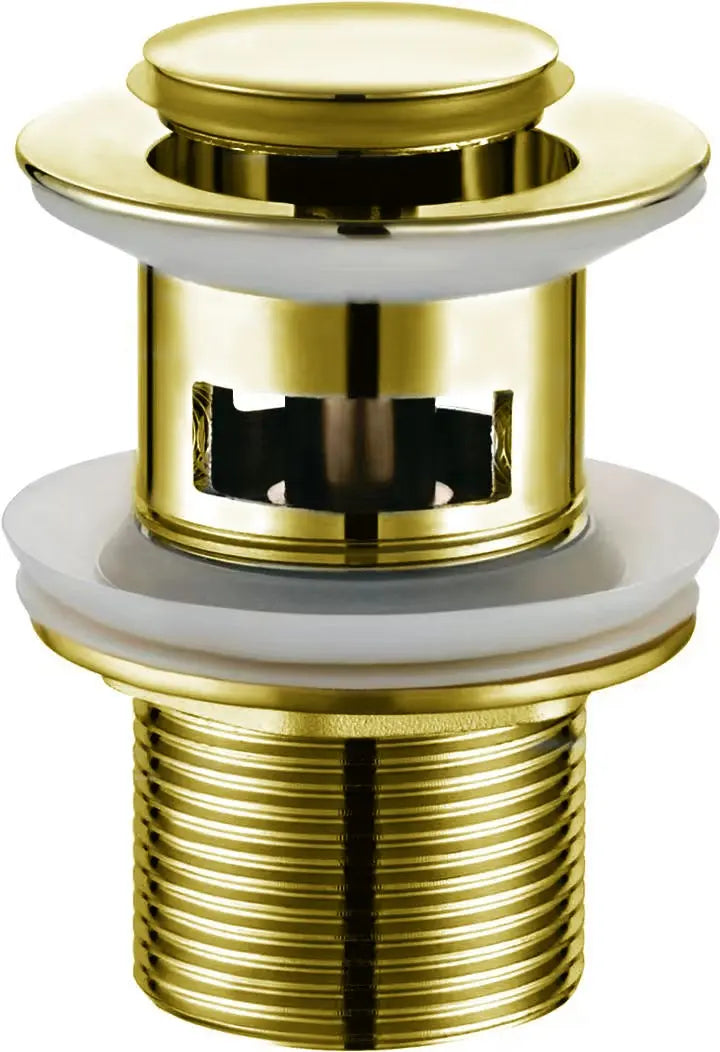 POP UP WASTE With Overflow Brass Chrome/Brushed Nickle/Matt Black/Brushed Gold ACL