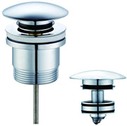 Universal Pop-up Waste Chrome/Matte Black/Brushed Nickel/Brushed Gold/Matte White/Gun Metal ACL