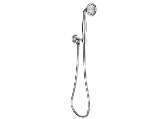 Clasico Hand Shower on Wall Outlet Bracket Chrome FIL Kitchen Bathroom