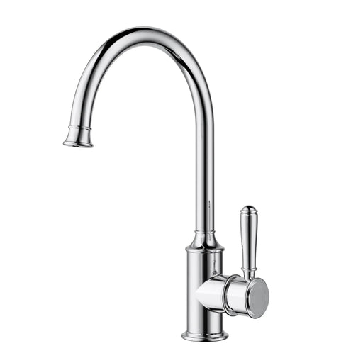 Clasico Gooseneck Sink Mixer Chrome and Colours FIL Kitchen Bathroom