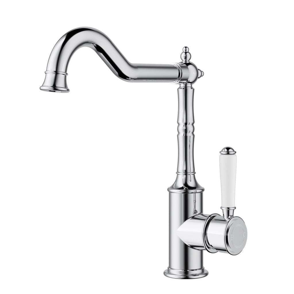 Clasico Sink Mixer with Ceramic Handle Chrome