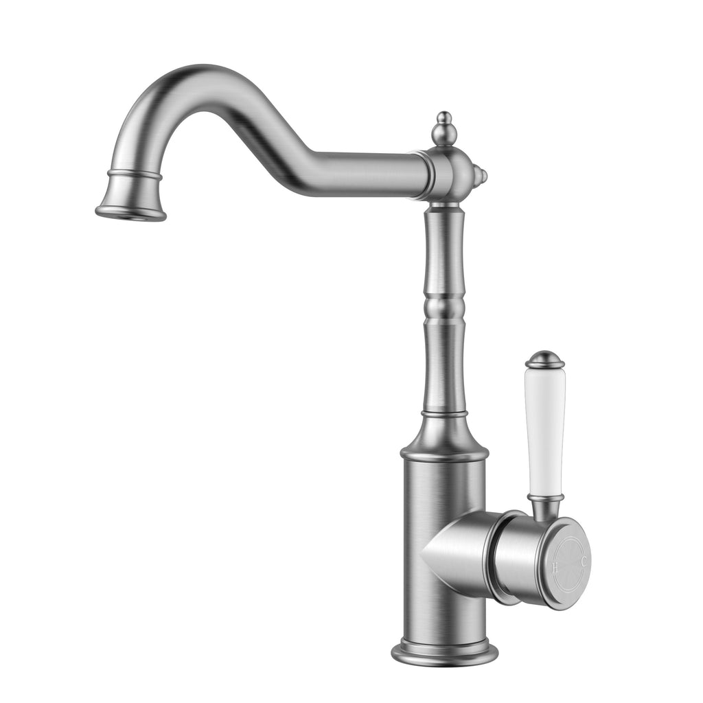 Clasico Sink Mixer with Ceramic Handle Chrome