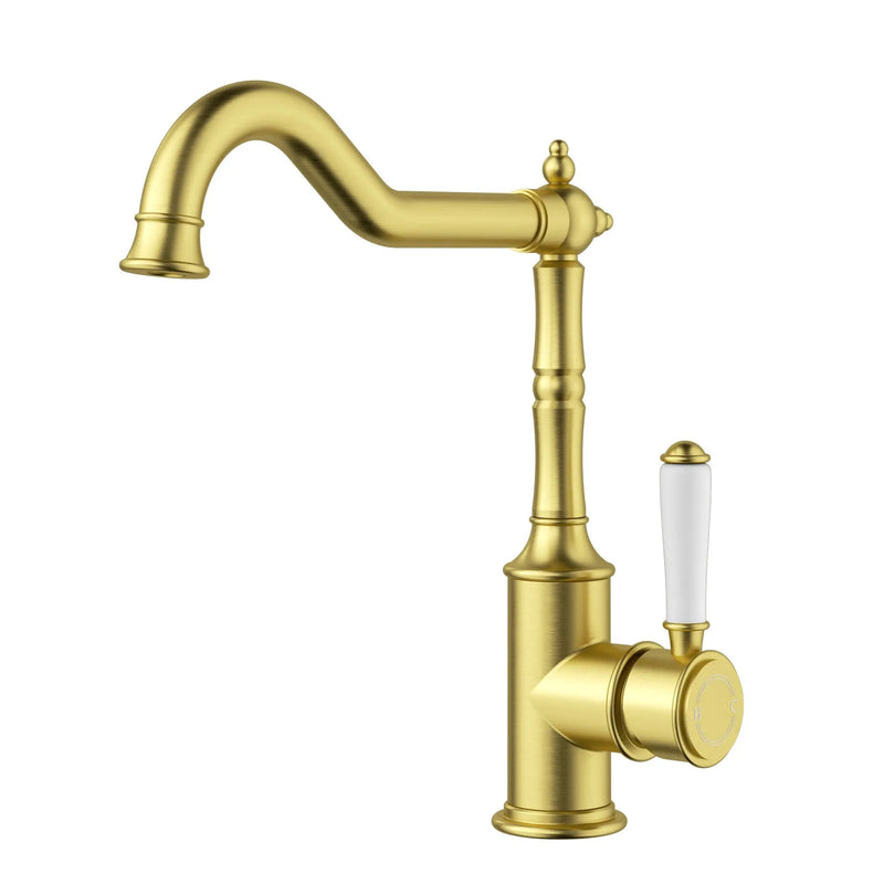 Clasico Sink Mixer with Ceramic Handle Chrome FIL Kitchen Bathroom