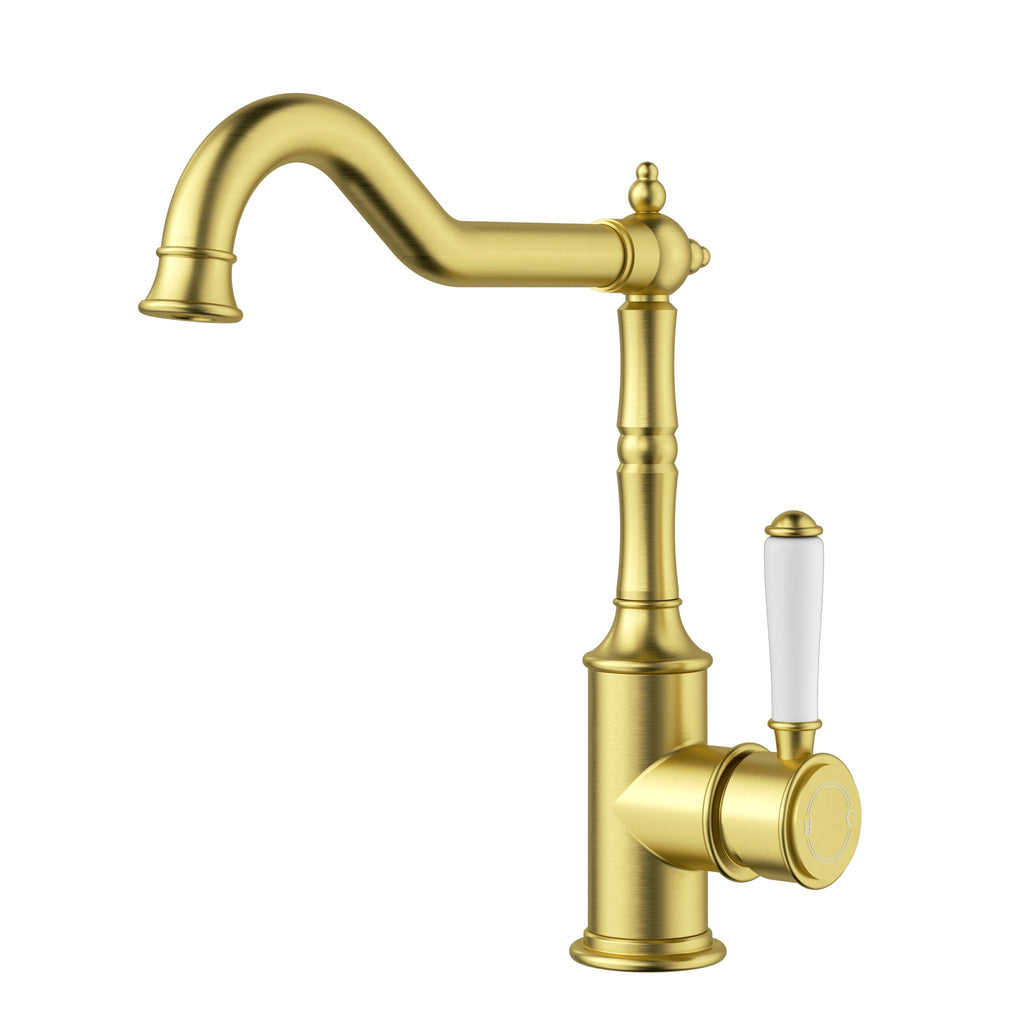 Clasico Sink Mixer with Ceramic Handle Chrome