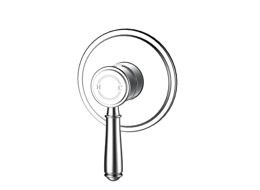 Clasico Wall Mixer Trim Kits Brass/Ceramic Handle Chrome and Colours IKON