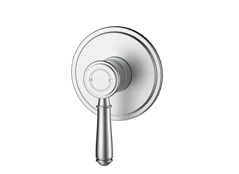 Clasico Wall Mixer Trim Kits Brass/Ceramic Handle Chrome and Colours IKON