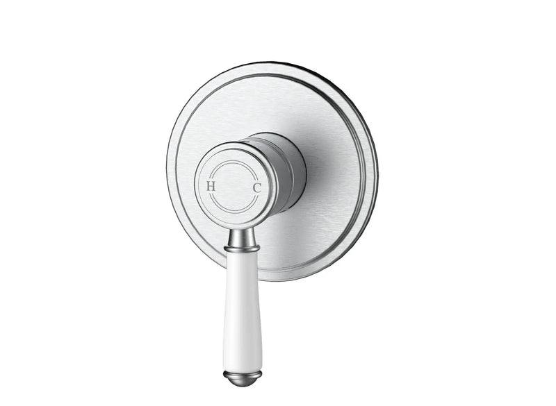 Clasico Wall Mixer Trim Kits Brass/Ceramic Handle Chrome and Colours IKON