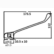 DISABLE HANDLE FIL Kitchen Bathroom