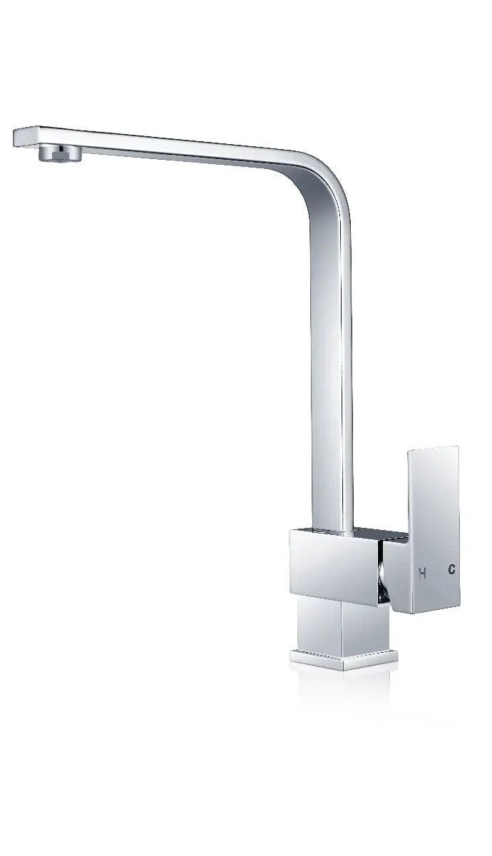 Chrome/Black Kitchen Sink Mixer Tap FIL Kitchen Bathroom