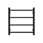 Square Electric Heated Towel Rack 4 Bars Chrome and Colours FIL Kitchen Bathroom